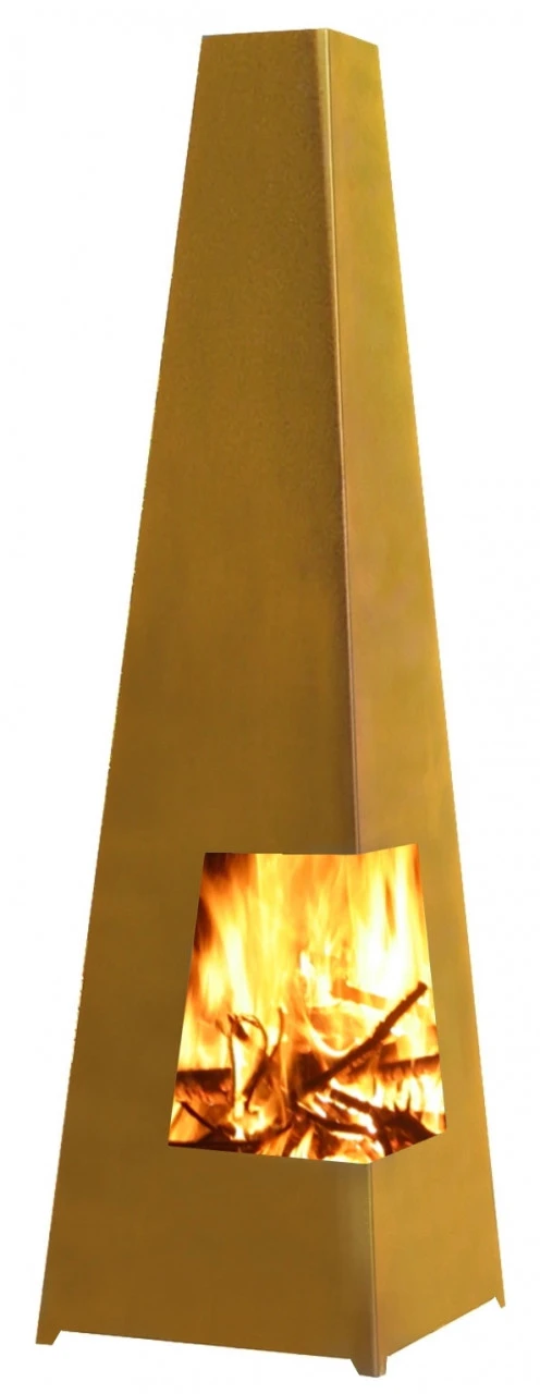 Outdoor/Garten Kamin Chacana Corten – Bild 4