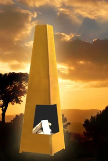 Outdoor/Garten Kamin Chacana Corten – Bild 5