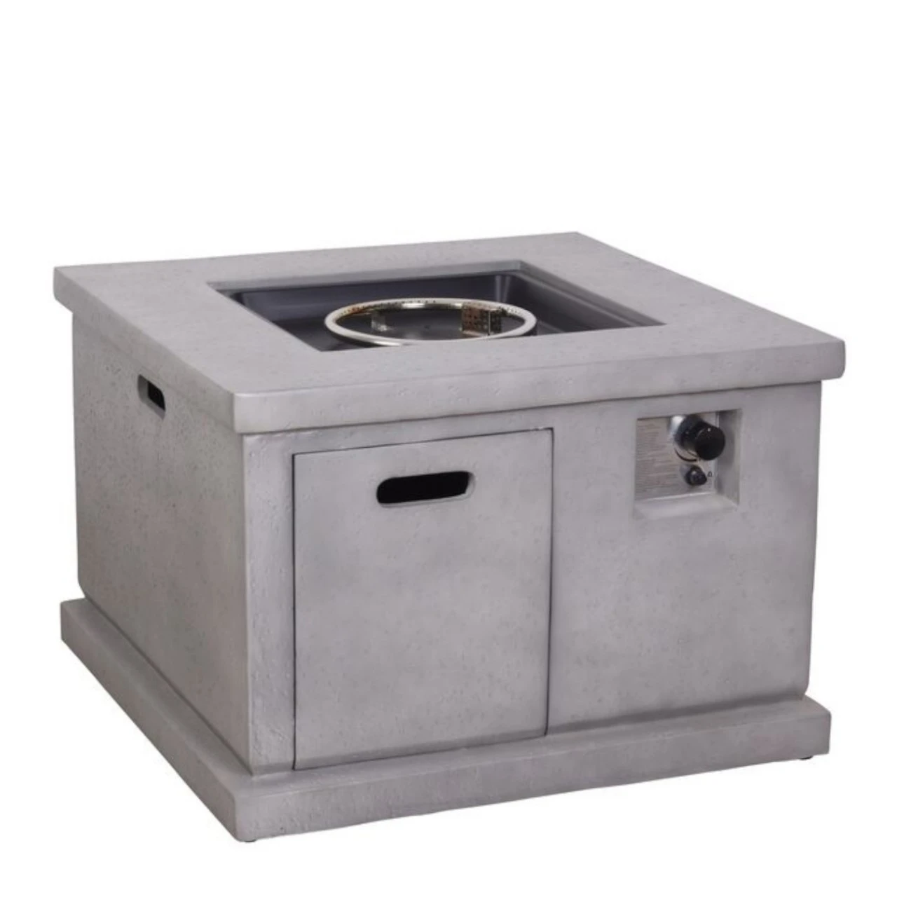 Table 90 Gaskamin Außenkamin Betonlook – Bild 2