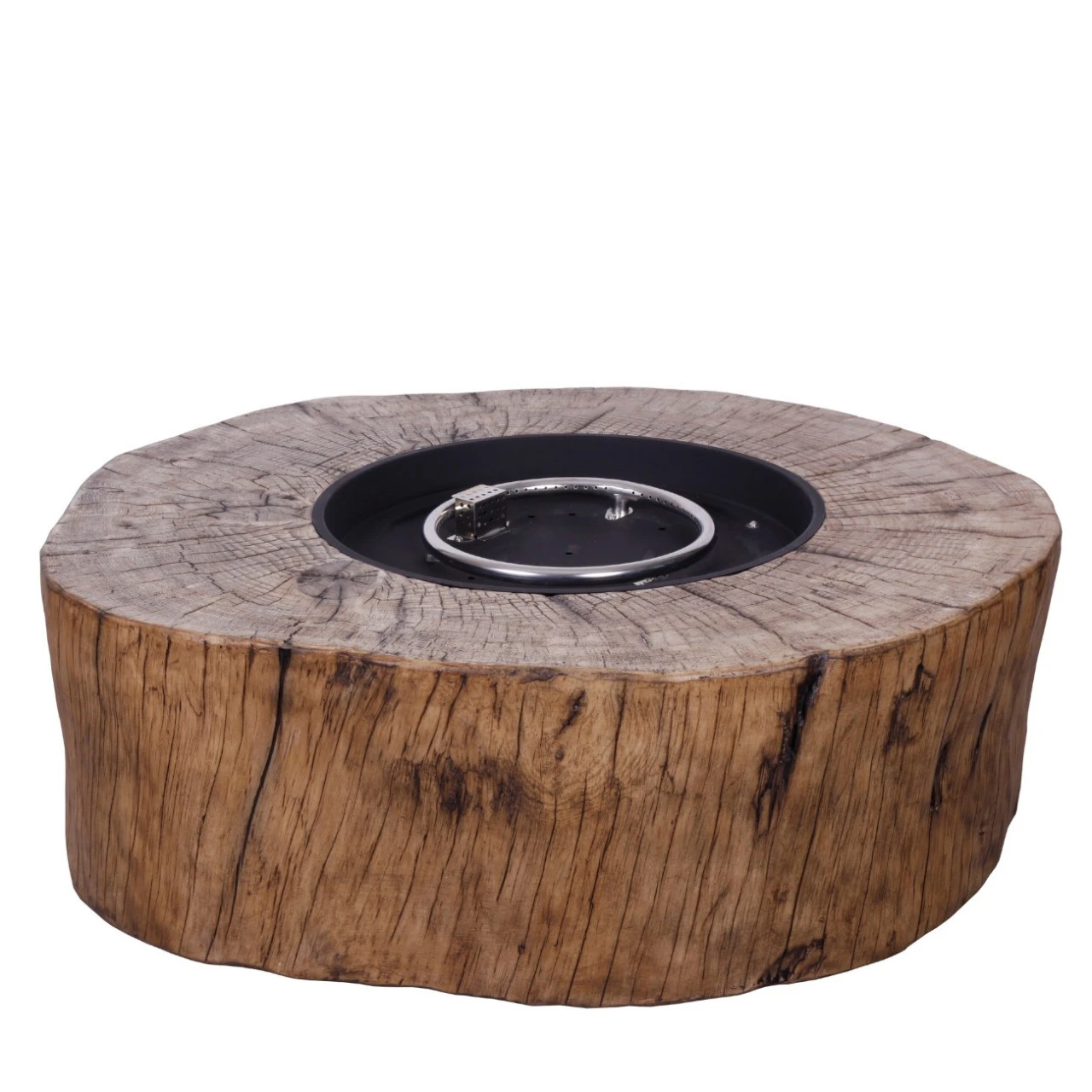 Tree Gaskamin Außenkamin Holzoptik – Bild 3