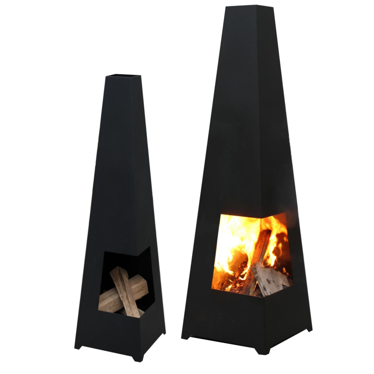 Outdoor/Garten Kamin Chacana Schwarz – Bild 2