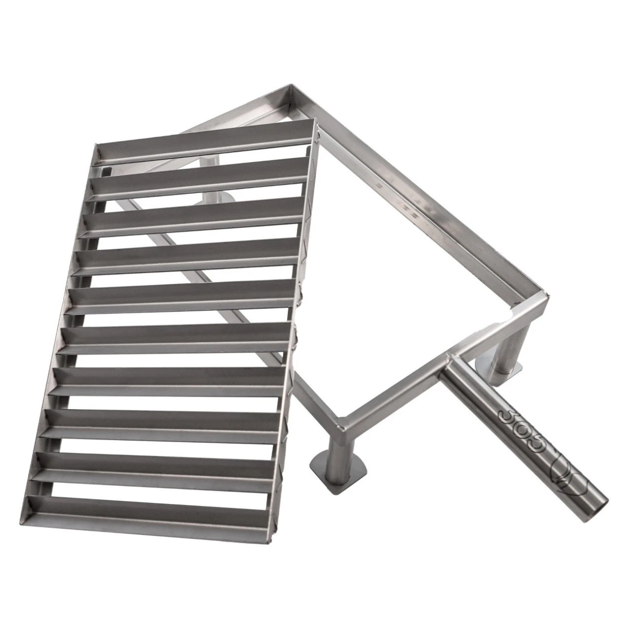 Gartenkamin TIBET Cortenstahl Mit Optionalem Grillrost – Bild 7