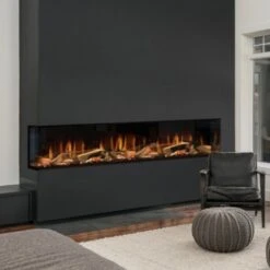 Elektrokamin Club 240E 4in1 Einbaukassette Mit Wärmeleistung