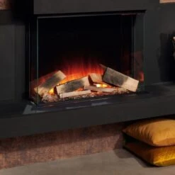 Elektrokamin Elite 80HE 4in1 Einbaukassette Mit Wärmeleistung