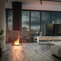 Inround Designer Ethanolkamin Zur Deckenmontage