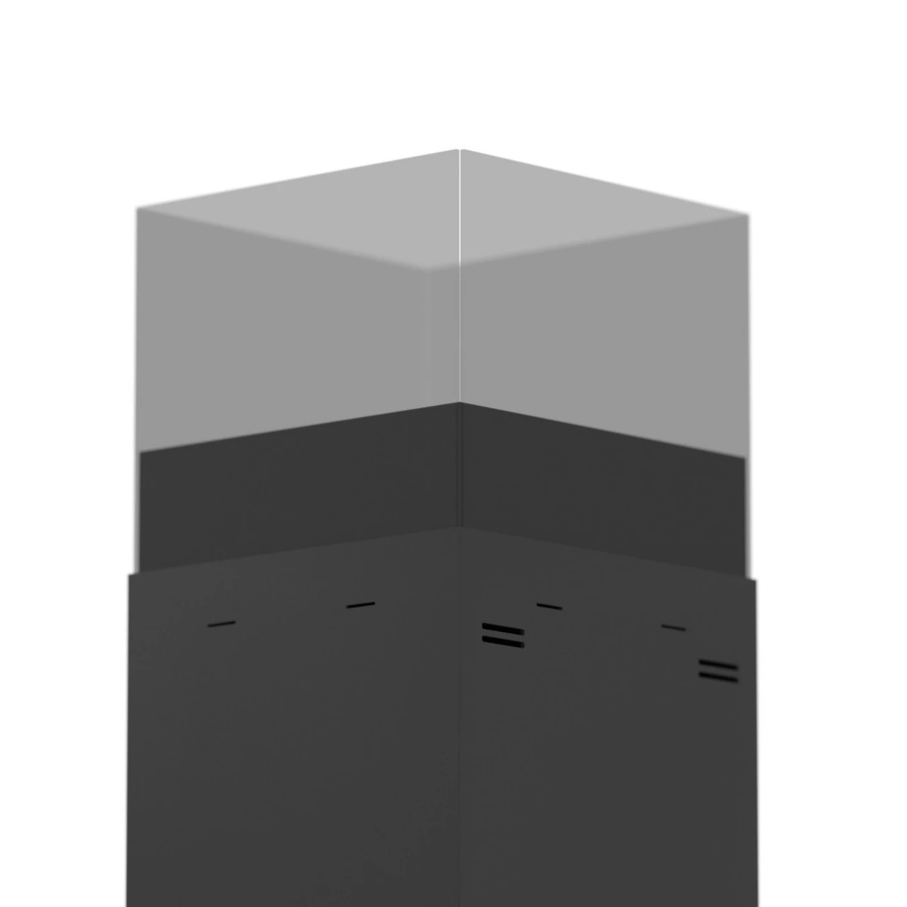 Instand 850 Schwarz Ethanolkamin Feuersäule – Bild 8