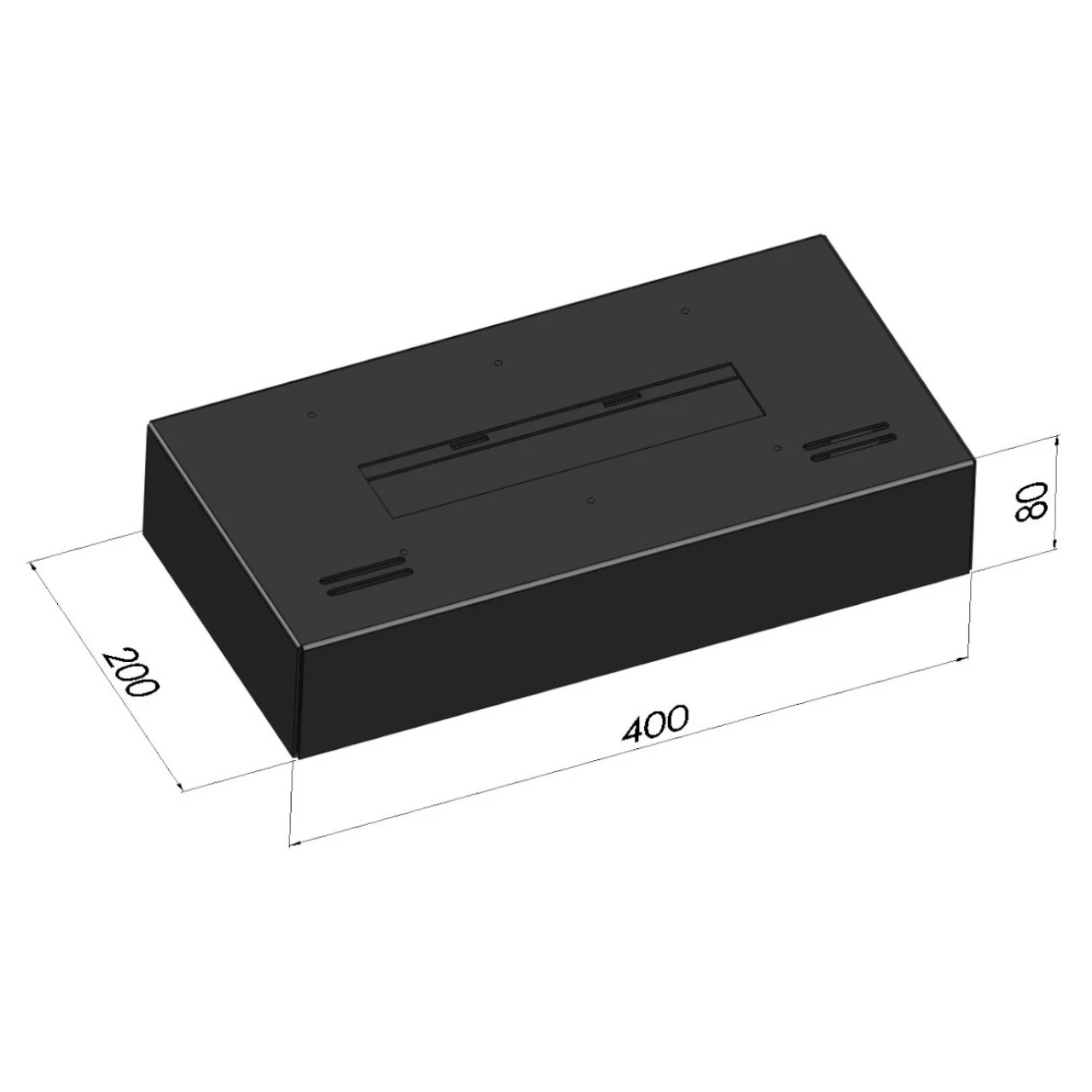 Simple Box 400 Ethanolkamin Kassette – Bild 6