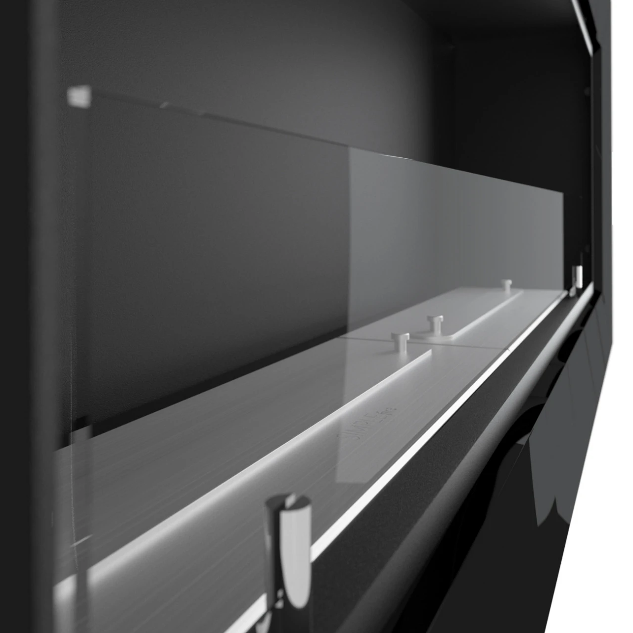 FRAME 1200 Ethanolkamin Einbaukassette Schwarz – Bild 9