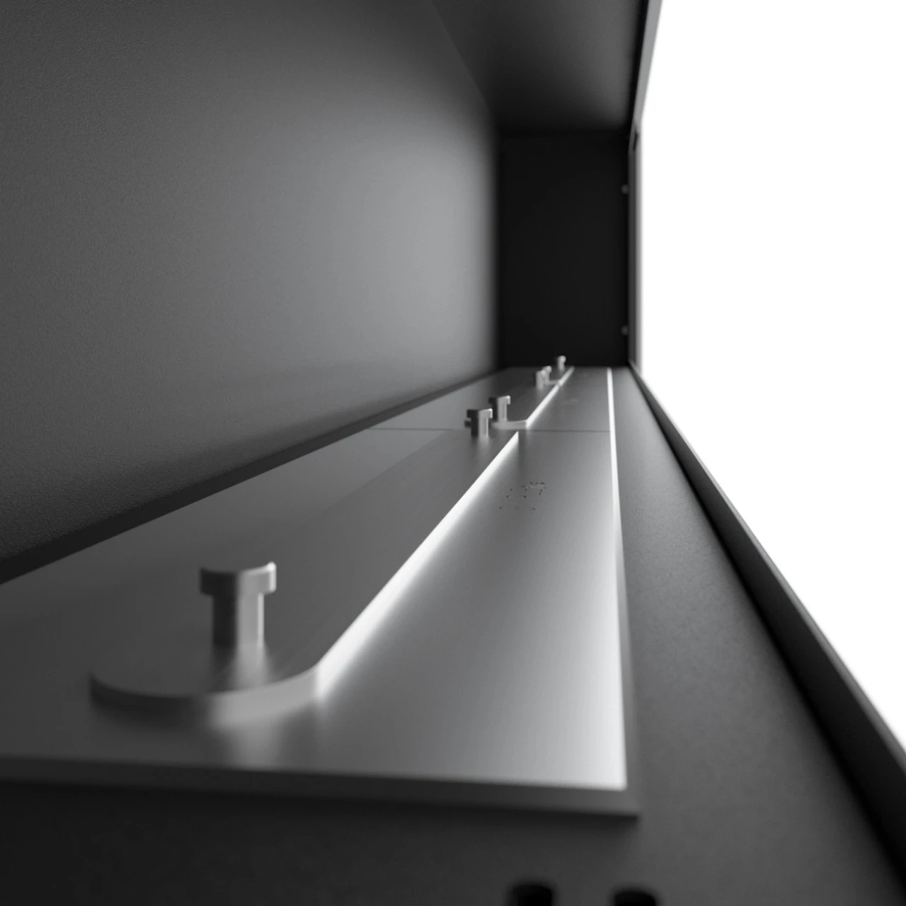 FRAME 1200 Ethanolkamin Einbaukassette Schwarz – Bild 8