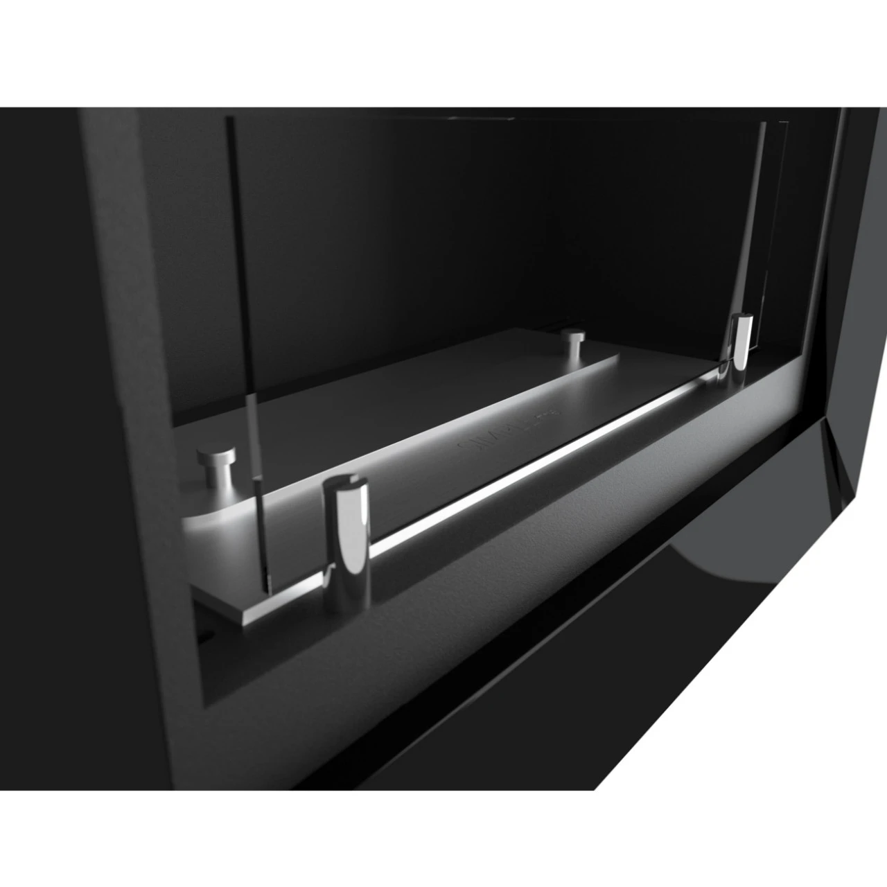 FRAME 550 Ethanolkamin Einbaukassette Weiß – Bild 8