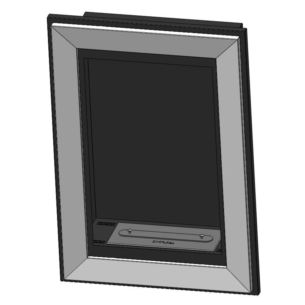 FRAME 550 Ethanolkamin Einbaukassette Weiß – Bild 13