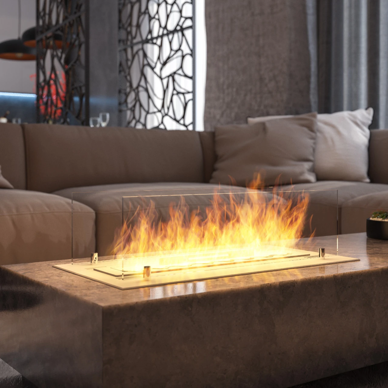 INSERT 600 Ethanolkamin Einbauprofil – Bild 2