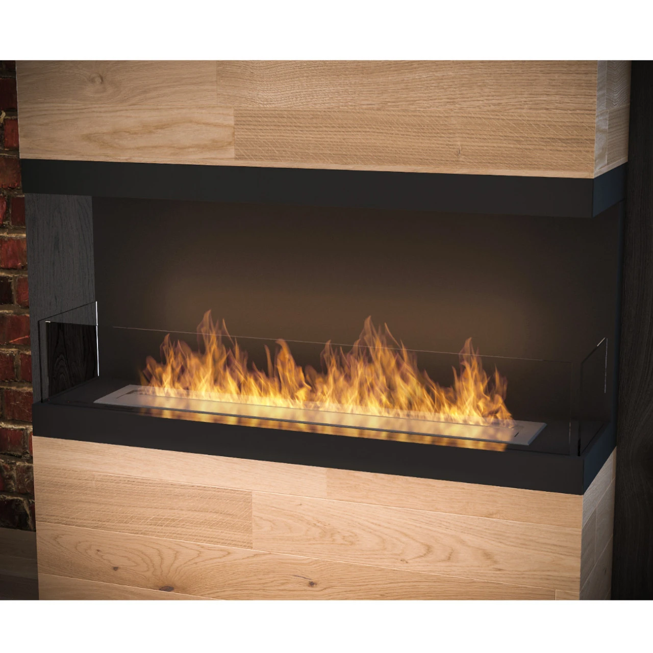 INSIDE C1000 2.0 Panorama Ethanolkamin Einbaukassette – Bild 2