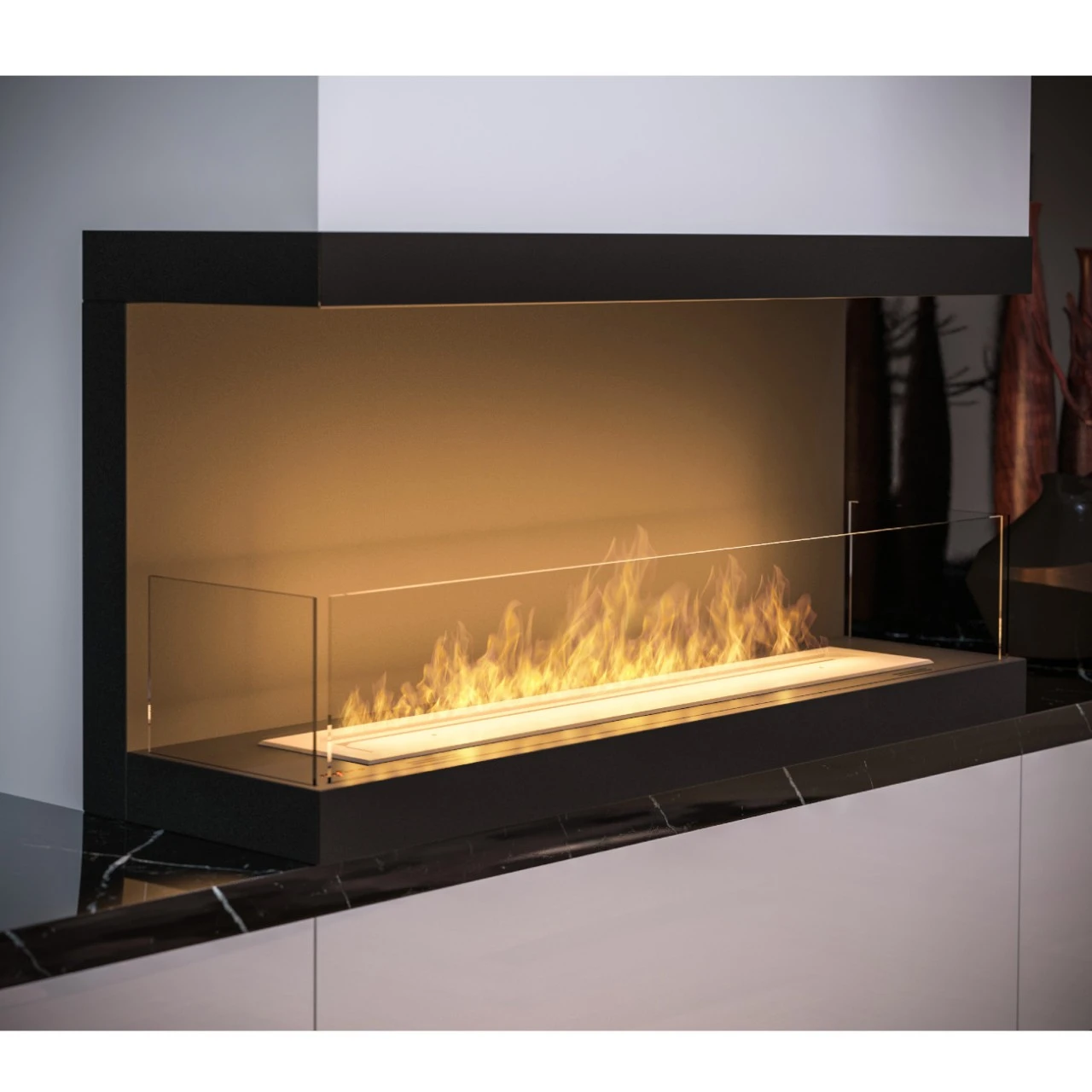 INSIDE C1000 2.0 Panorama Ethanolkamin Einbaukassette – Bild 7