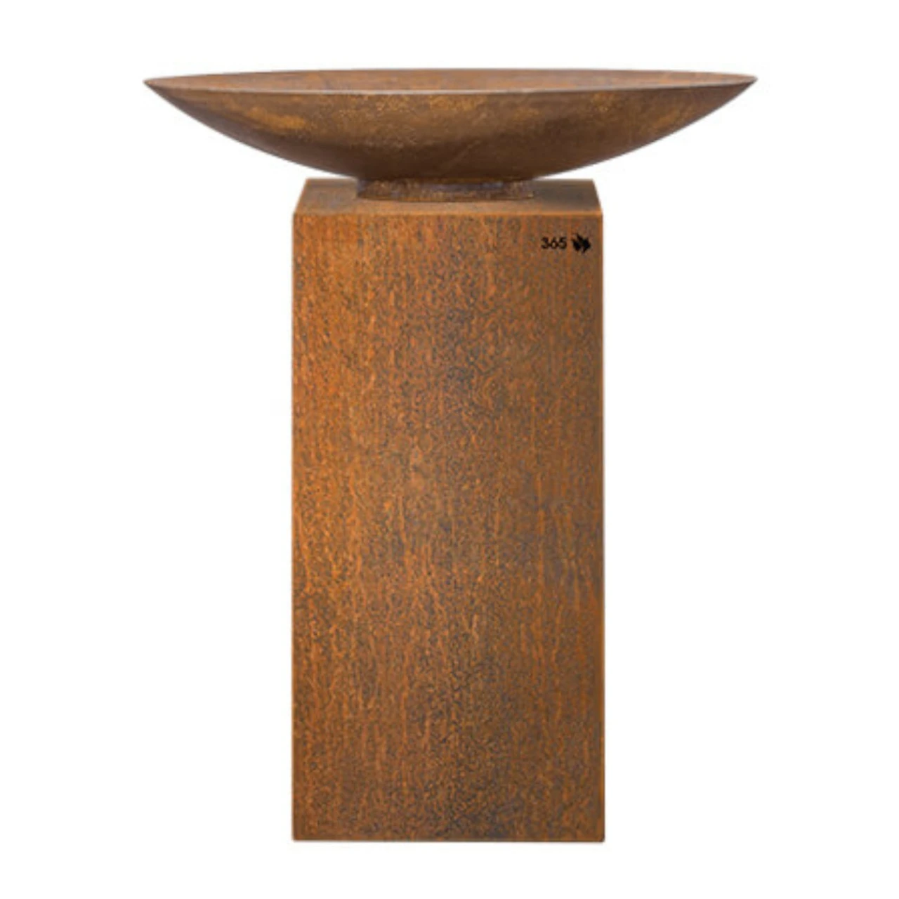 Gartenkamin Feuerschale PIO120 Cortenstahl – Bild 5