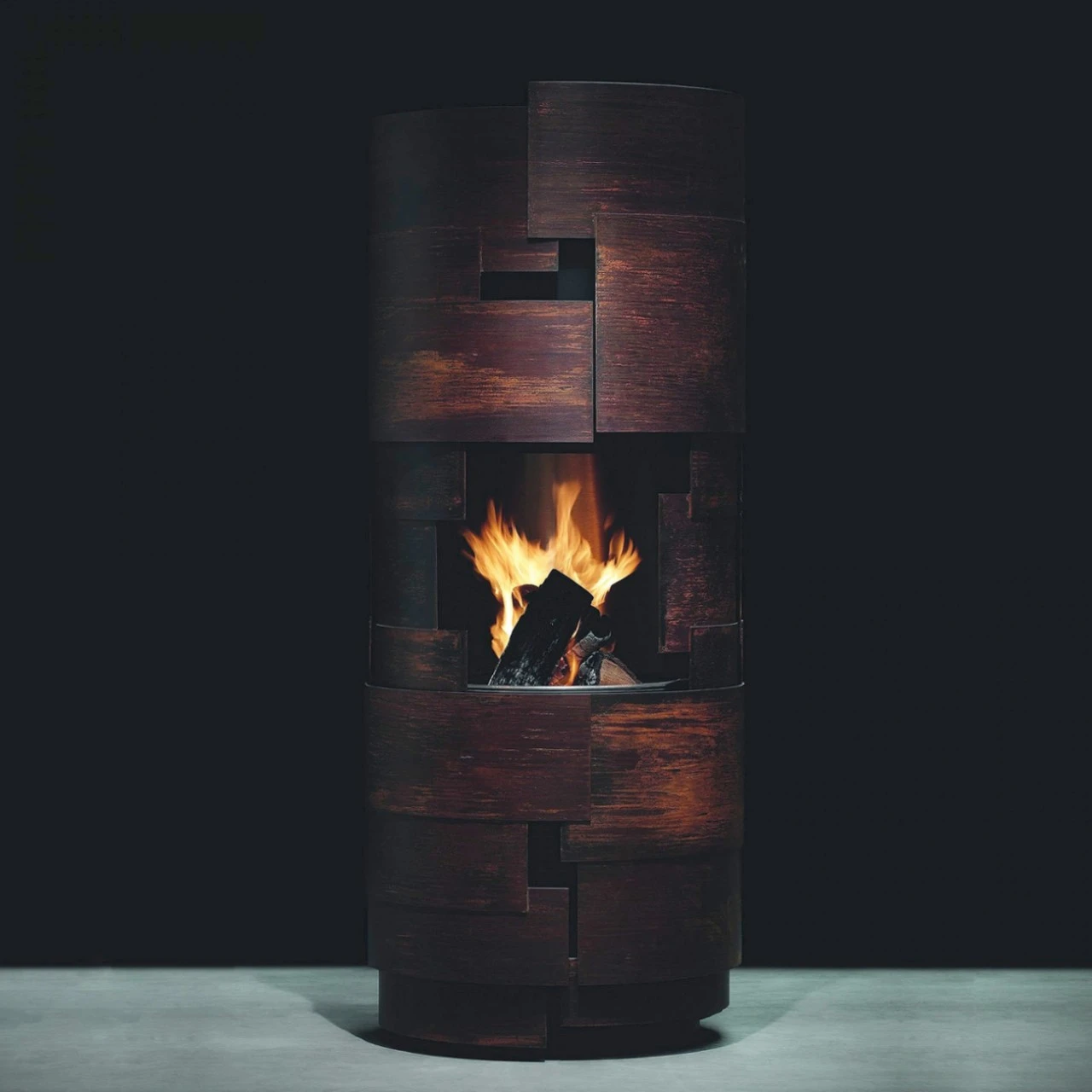 Intermezzo Designer Grill Gartenkamin Cortenstahl – Bild 8