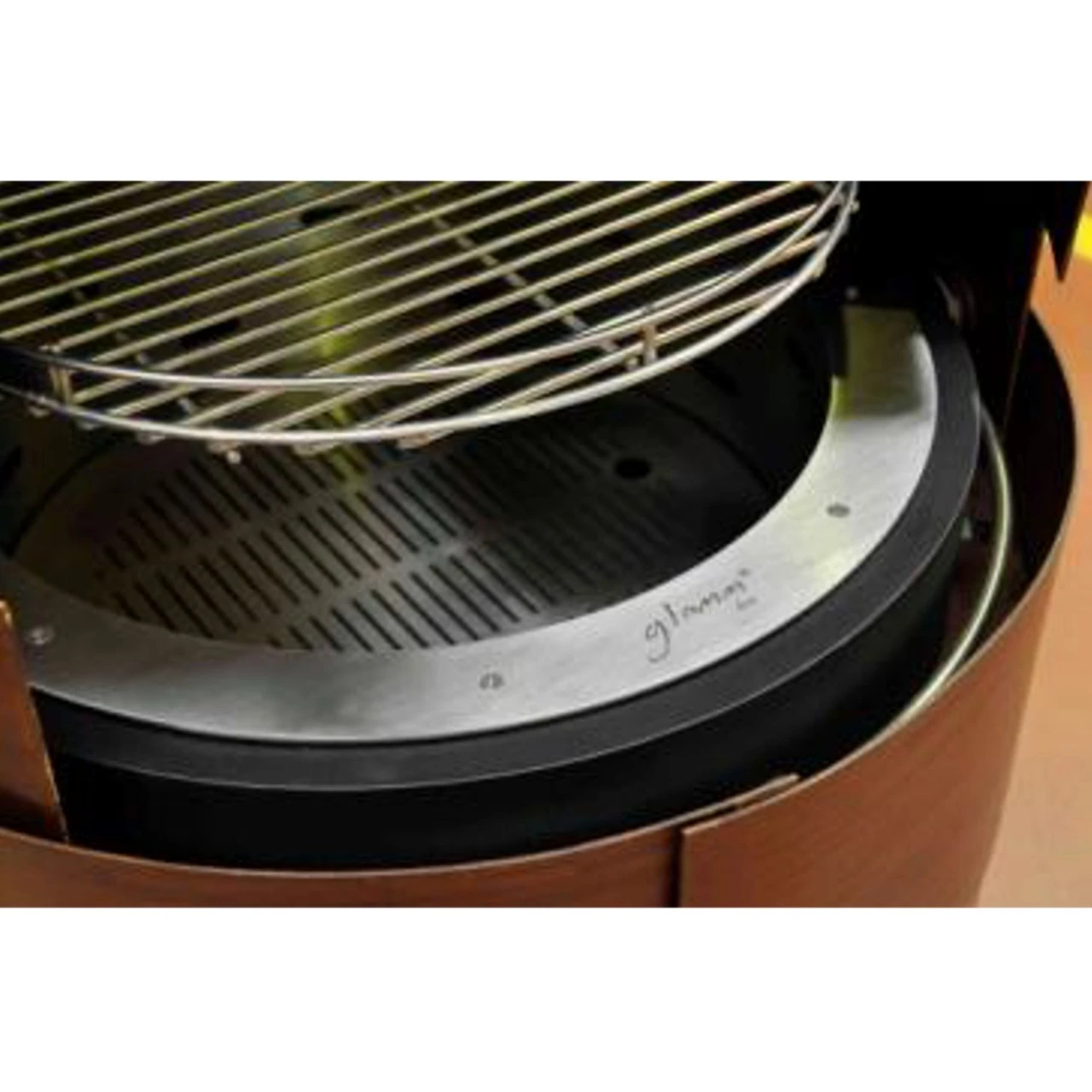 Intermezzo Designer Grill Gartenkamin Cortenstahl – Bild 5