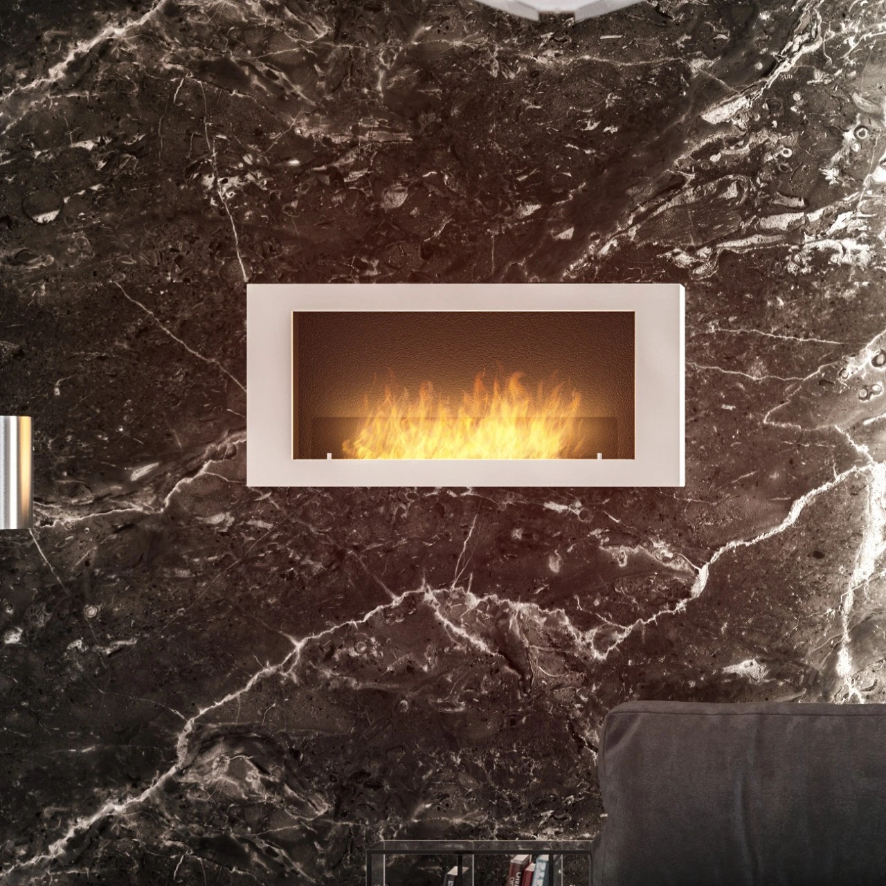 Murall 1200 Designer Ethanolkamin – Bild 3