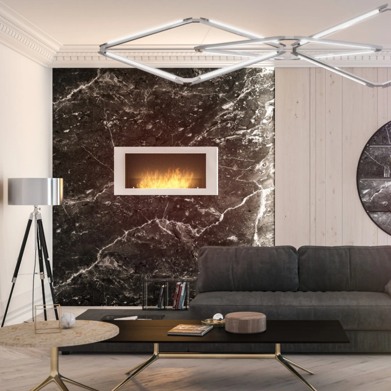 Murall 1200 Designer Ethanolkamin – Bild 5