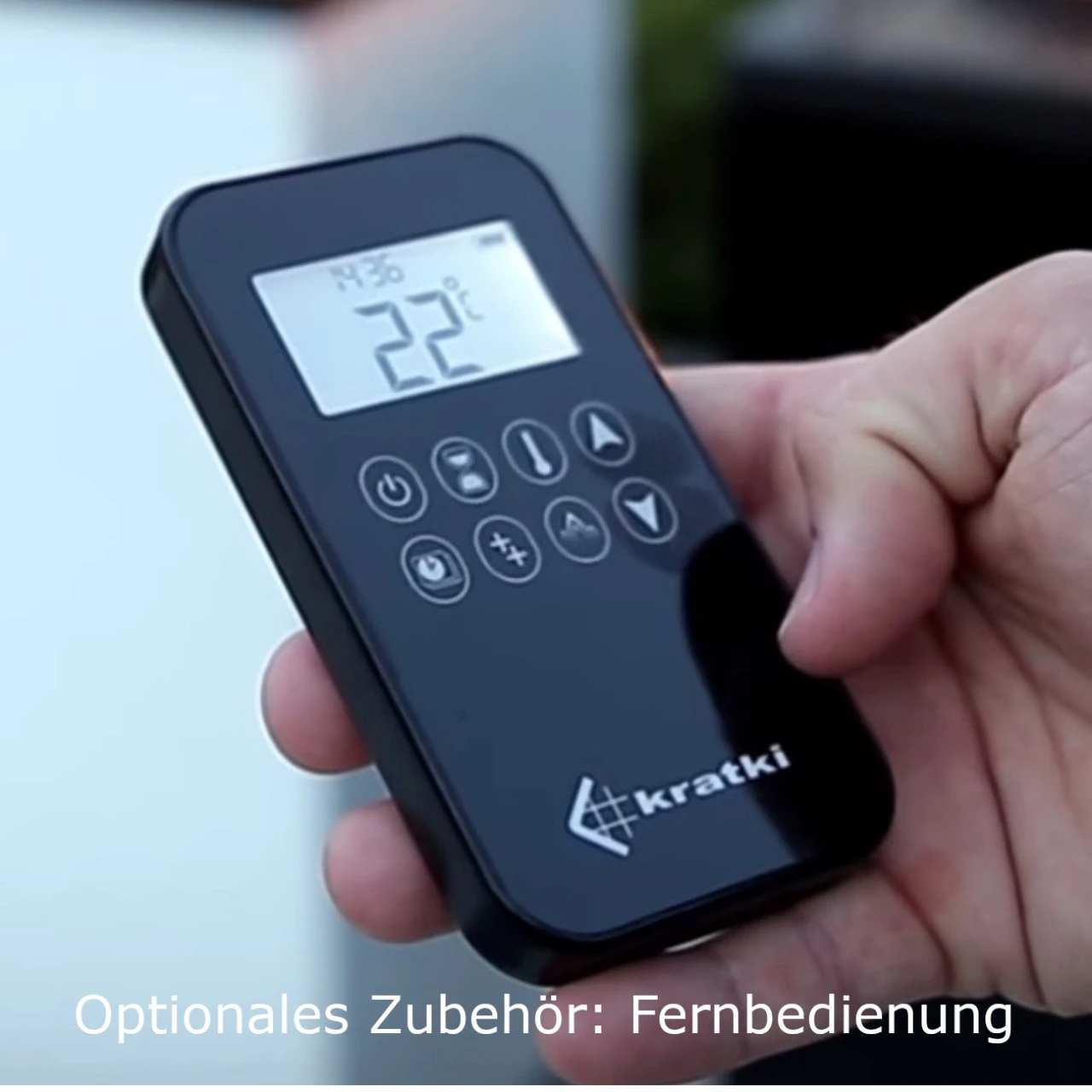 Patio Gesteppt Gasheizpilz Gasheizstrahler Gaskamin – Bild 17