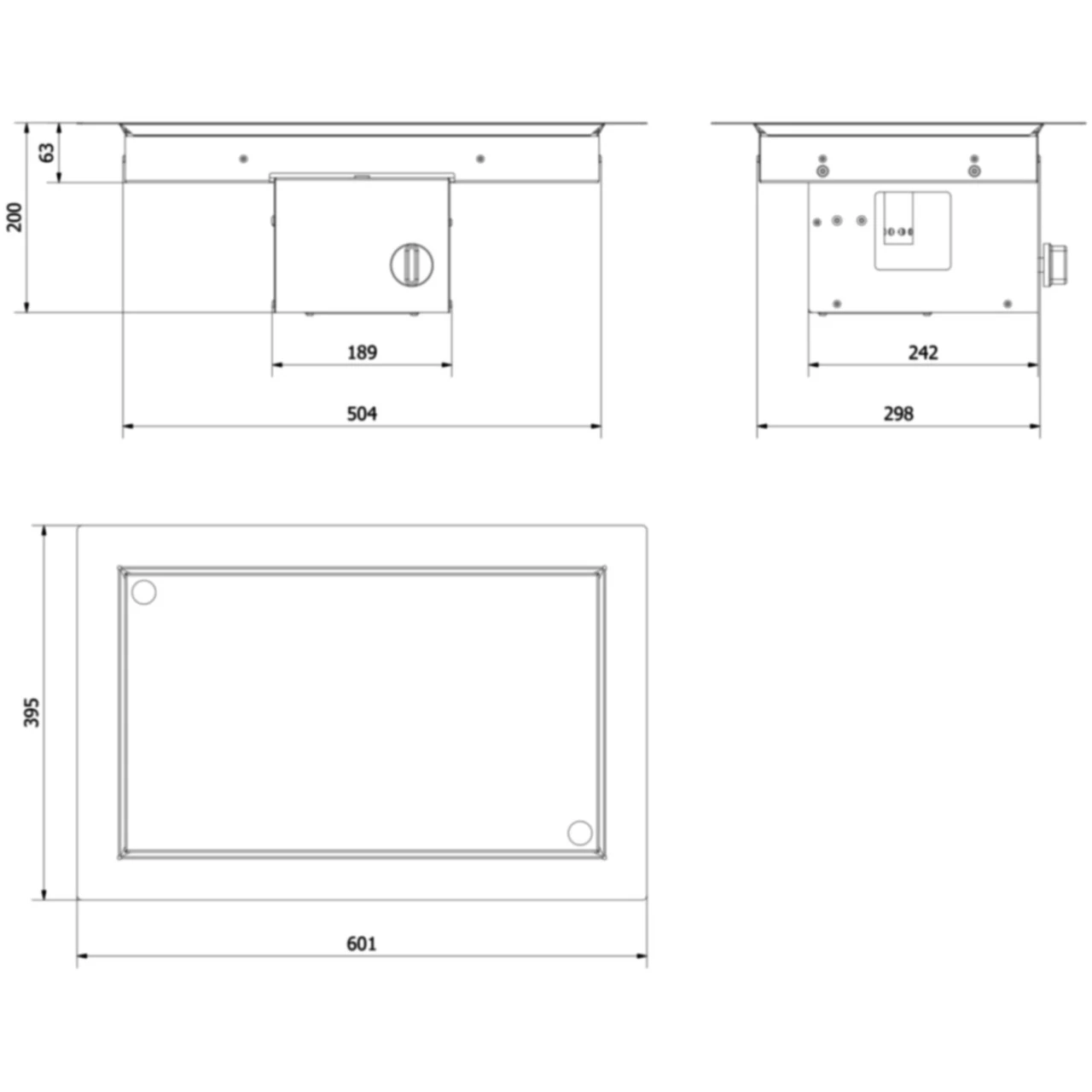 Outdoor Einbau Gaskamin / Heizstrahler 60x39 Mit 13 KW – Bild 5
