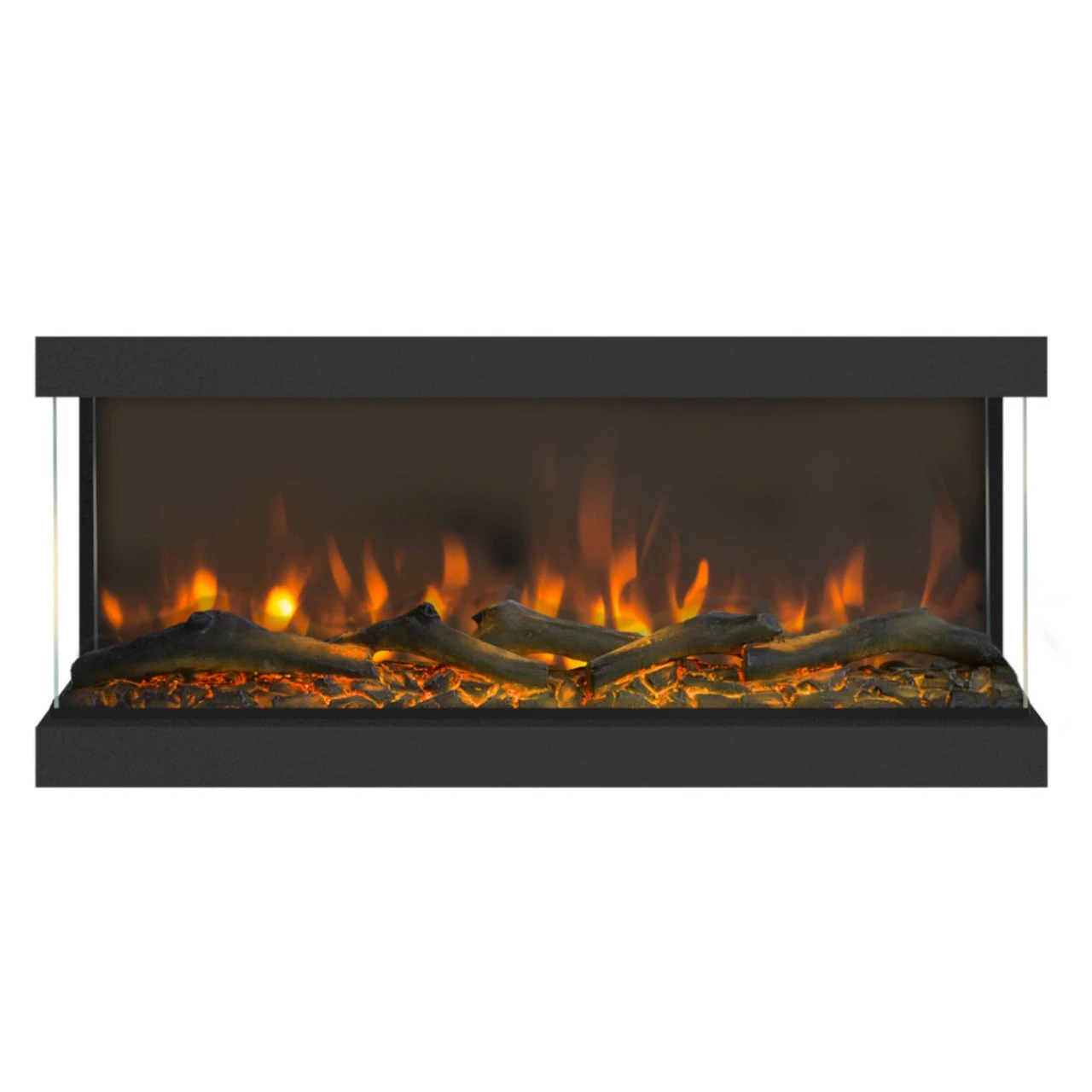 Levico 90 3D LED Kamineinsatz Einbaukamin – Bild 3