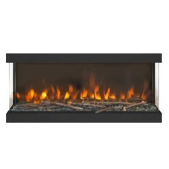 Levico 90 3D LED Kamineinsatz Einbaukamin