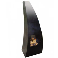 Outdoor/Garten Kamin Maca Schwarz