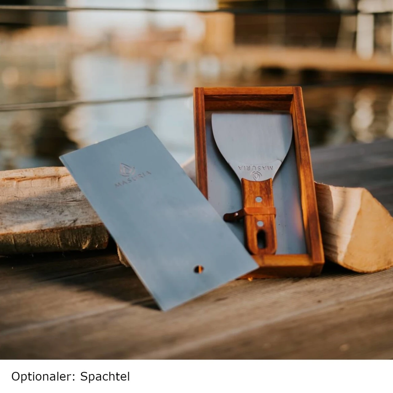 Stilo 1000 Plancha Grill Gartenkamin Cortenstahl – Bild 9