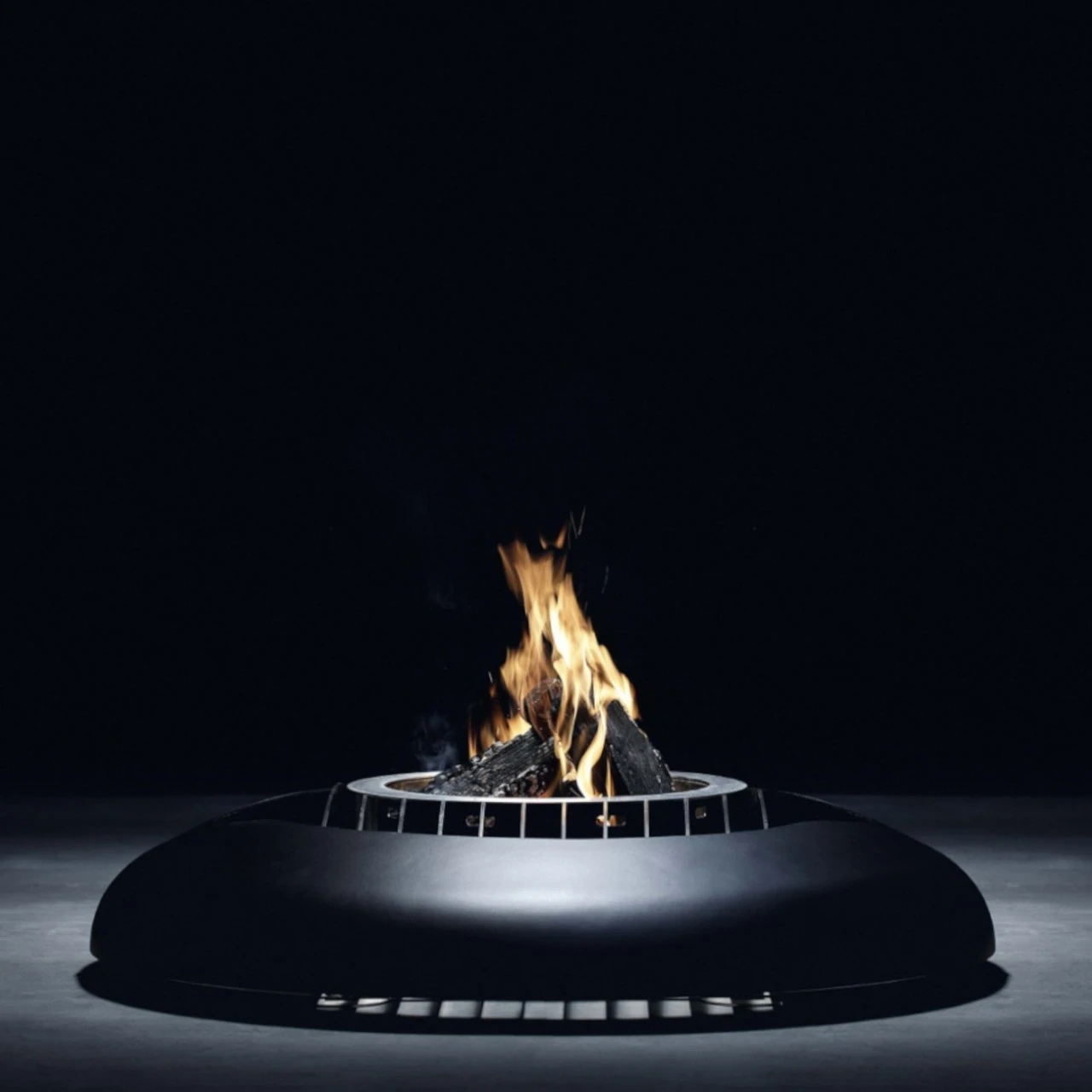 Mime Designer Feuerschale Gartenkamin Optionaler Grill