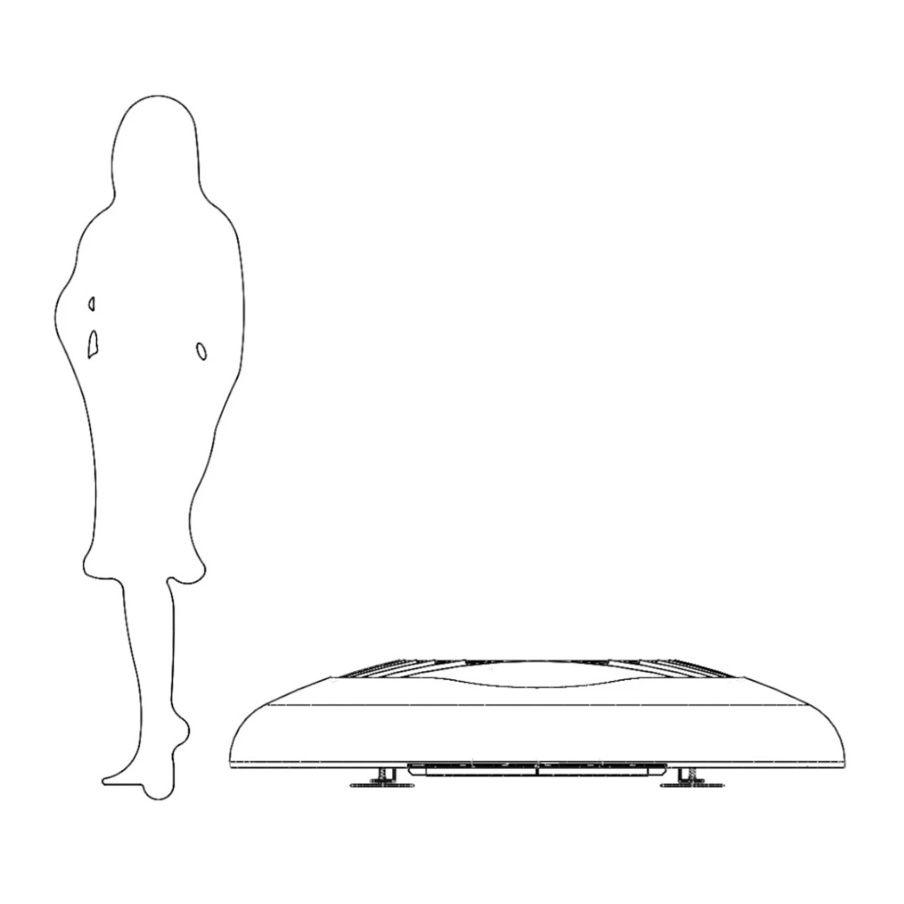 Mime Designer Feuerschale Gartenkamin Optionaler Grill – Bild 15