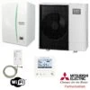 Mitsubishi Power Inverter Wärmepumpen-Set 2.11 Split Mit 6 KW Hydrobox