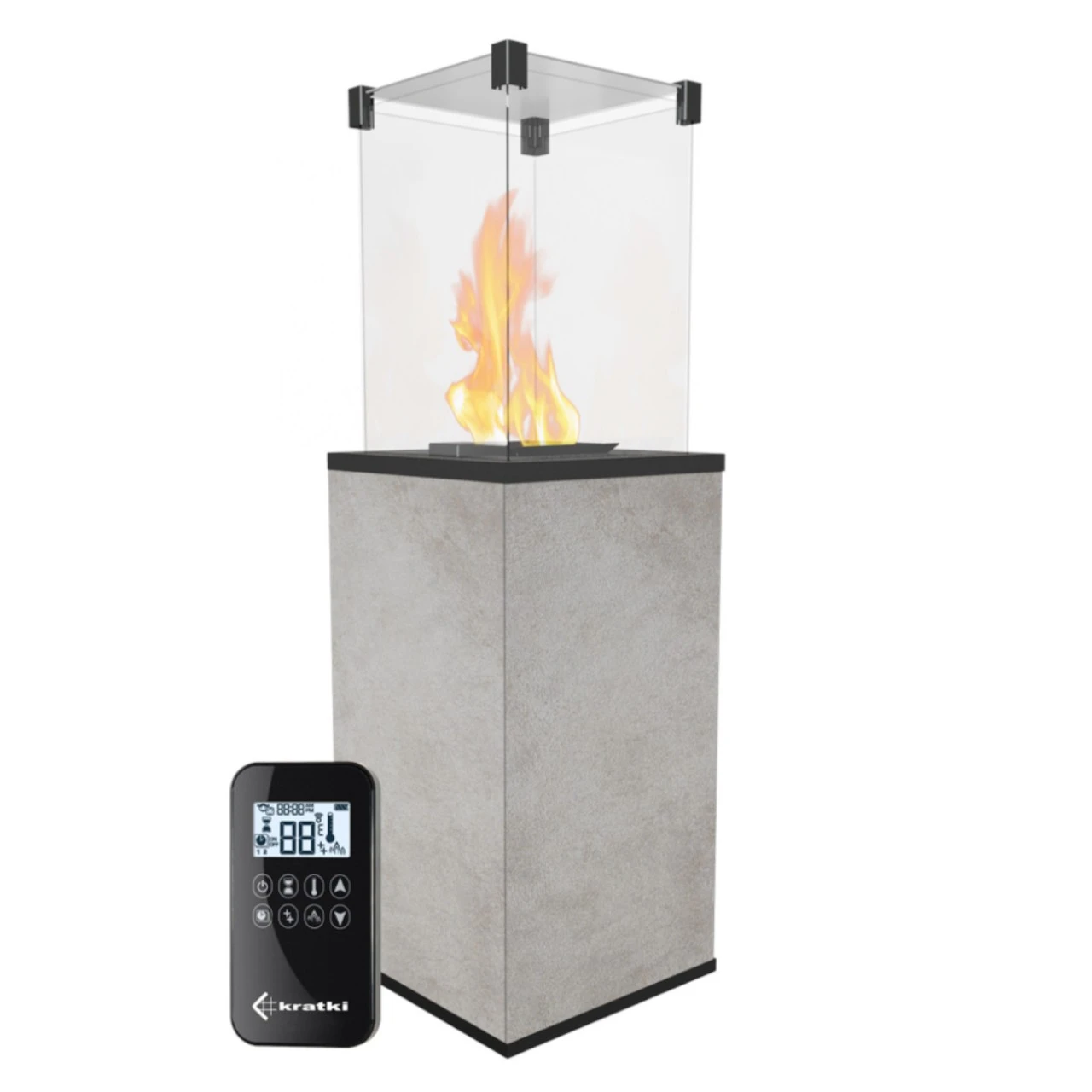 Patio Oxide Grigio Gasheizpilz Gasheizstrahler – Bild 3