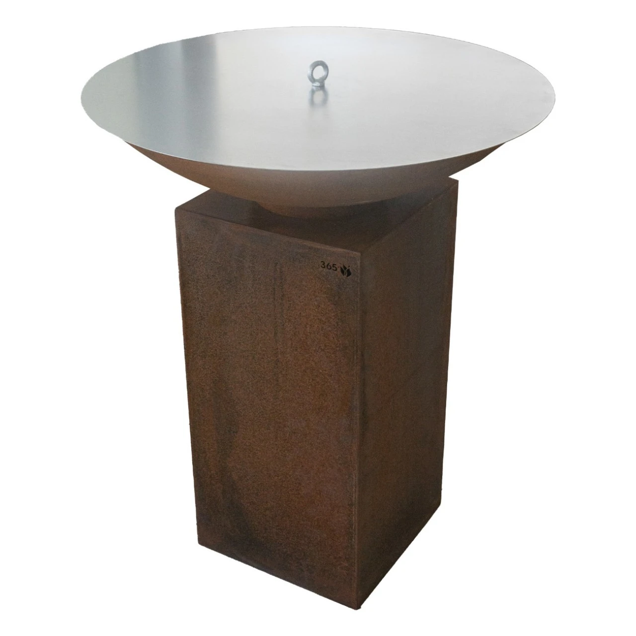 Gartenkamin Plancha Grill Premium PIO100 Cortenstahl – Bild 14