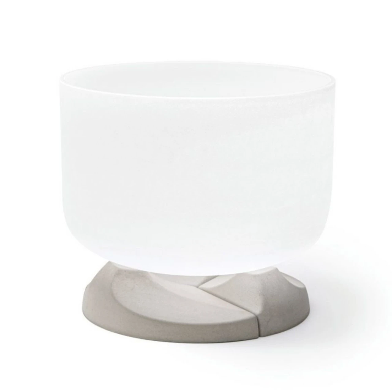 QFlame Quarzglas Feuerschale Gartenkamin Mit Beton Sockel – Bild 8