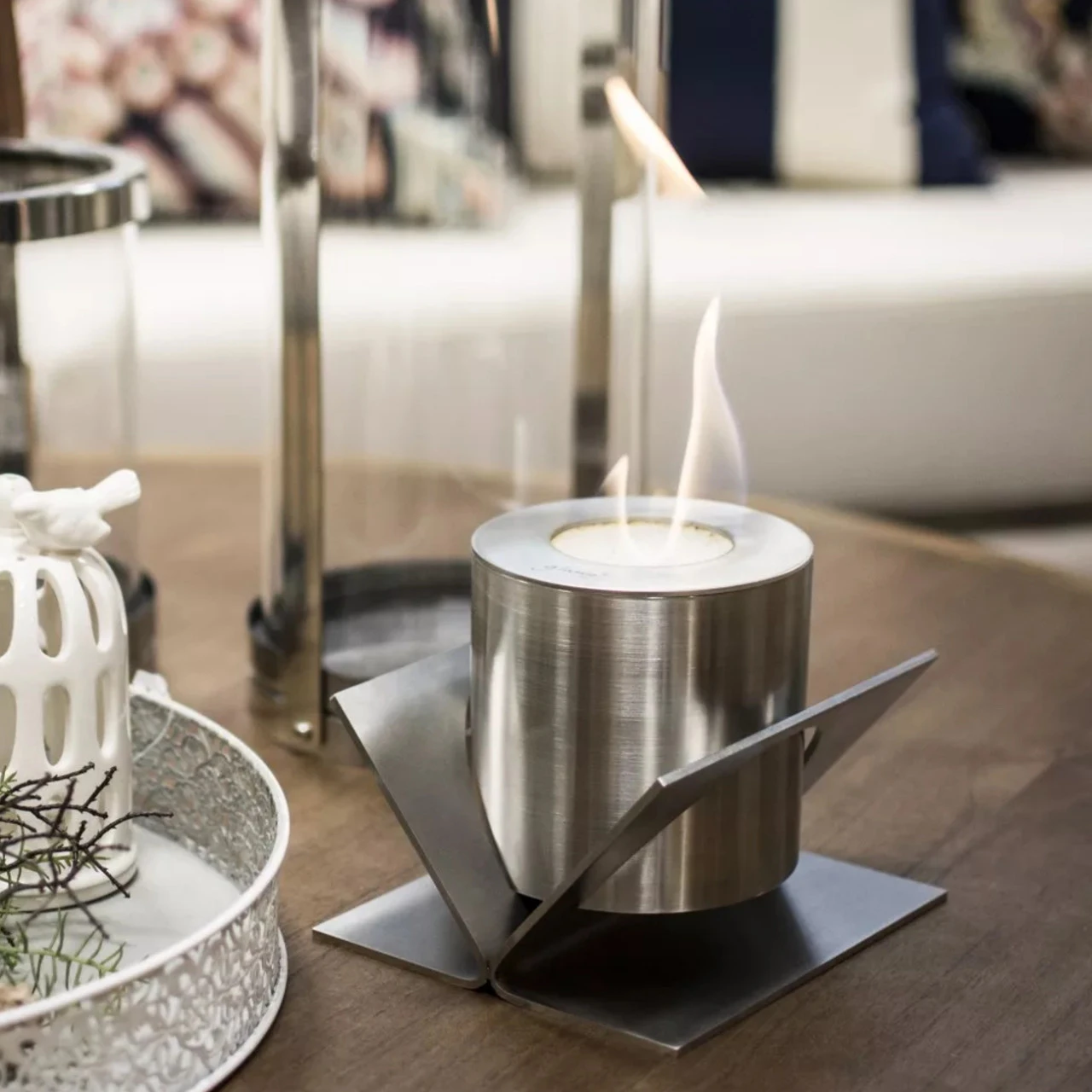 Glammfire Kivo Tabletop Biokamin – Bild 2